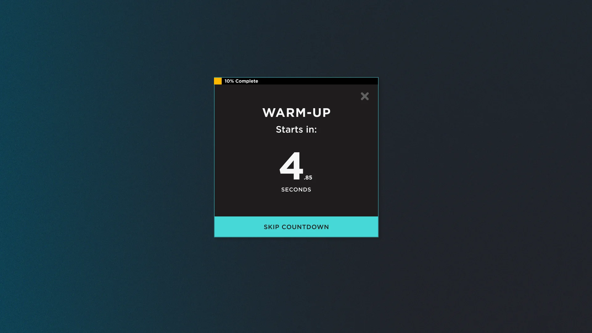 Sens Finder interstitial screen