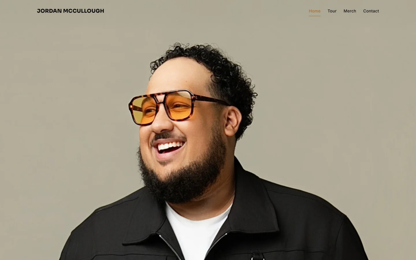 Jordan McCullough artist website home page